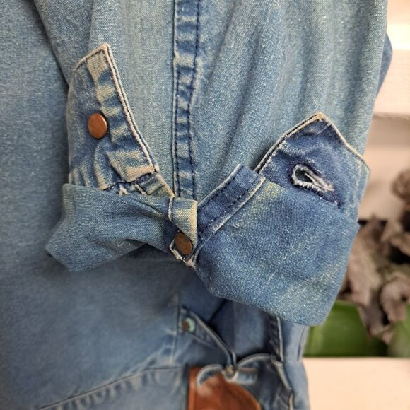 Original Vintage Polo Western Jean Jacket circa 1979 - Picture 8 of 11